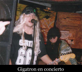 Gigatron en concierto